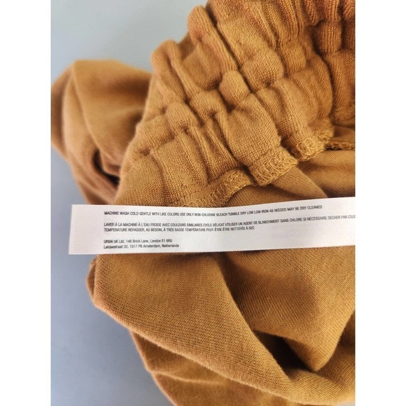 NWT Daily Practice by Anthropologie Pull-On Sweat Shorts Size XS Golden Sun - Picture 11 of 11